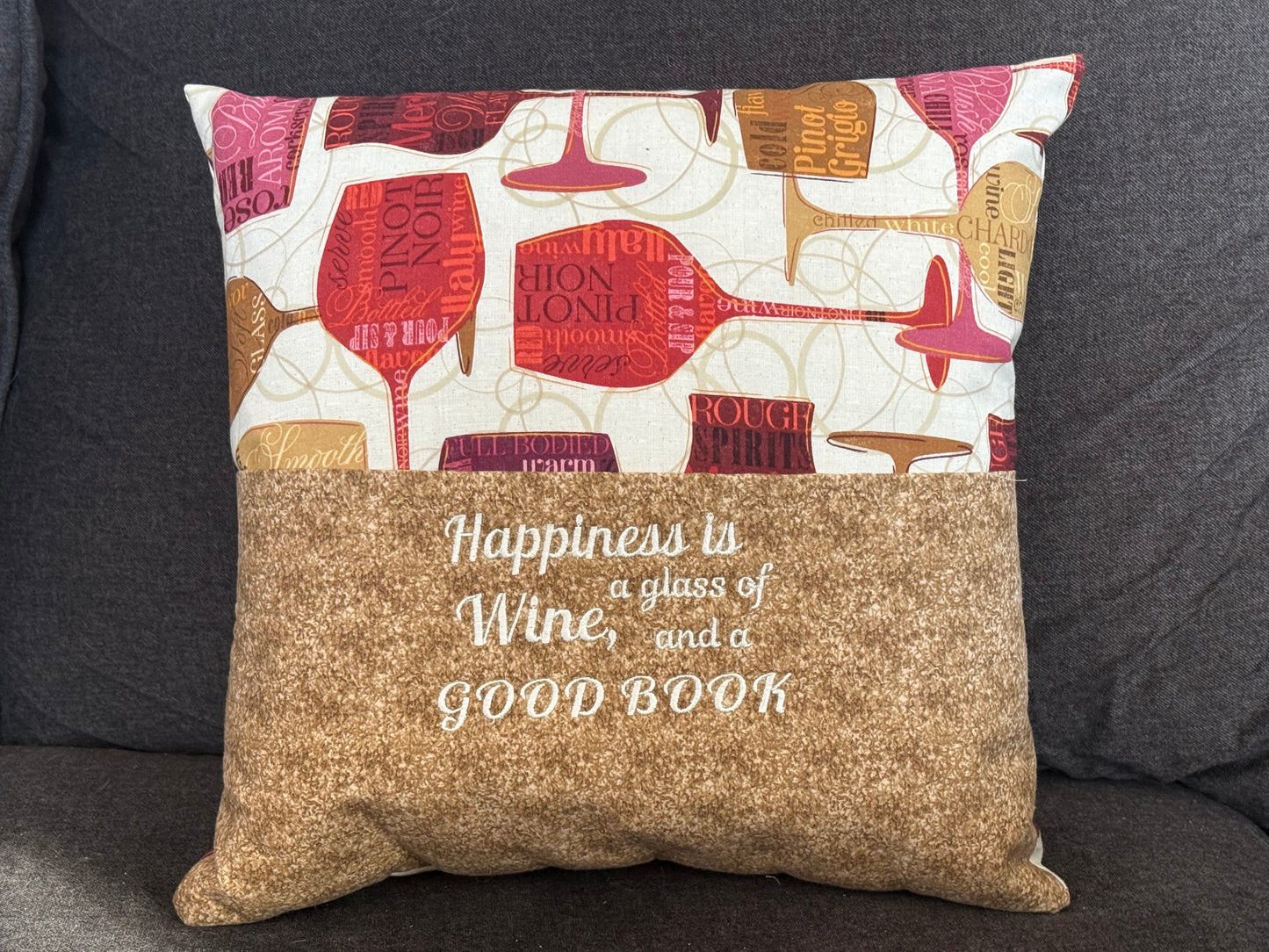 Wine lover brown
