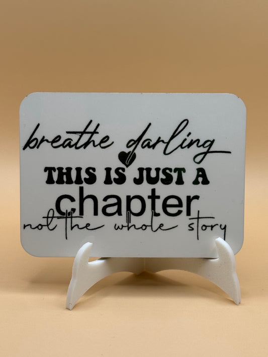 Breathe darling 2 x 3