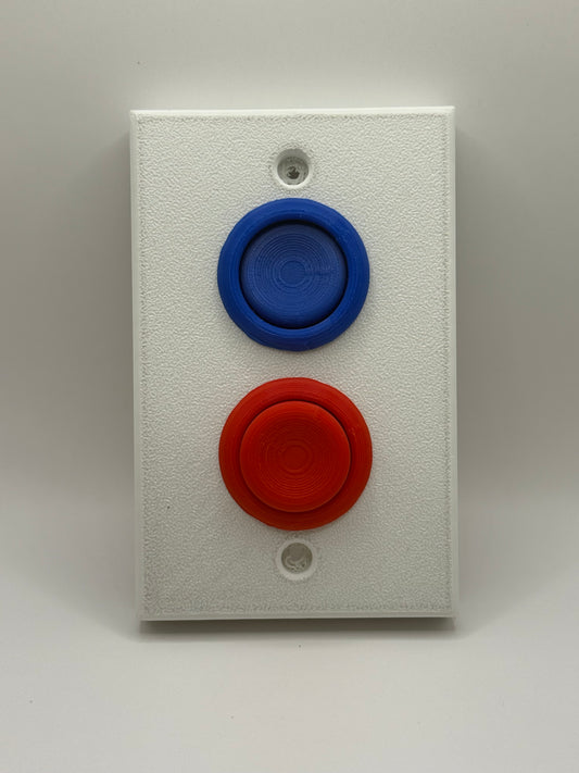 Light switch cover - Arcade themed