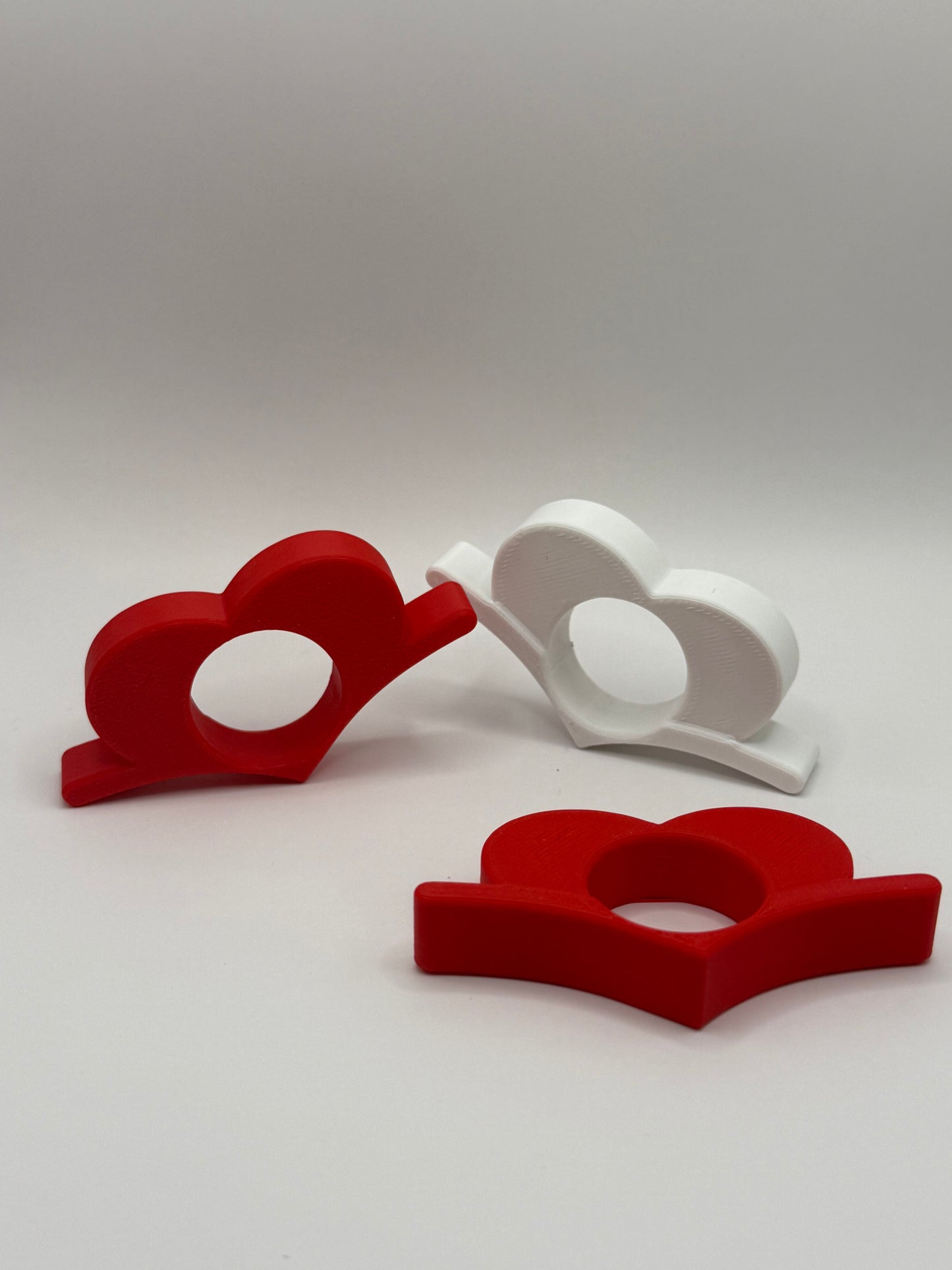 Heart shaped book holder